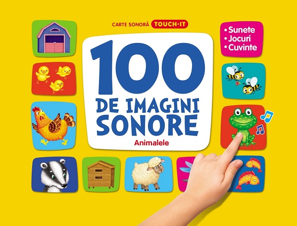 Cartea 100 de imagini sonore: Animalele – Editura ARC