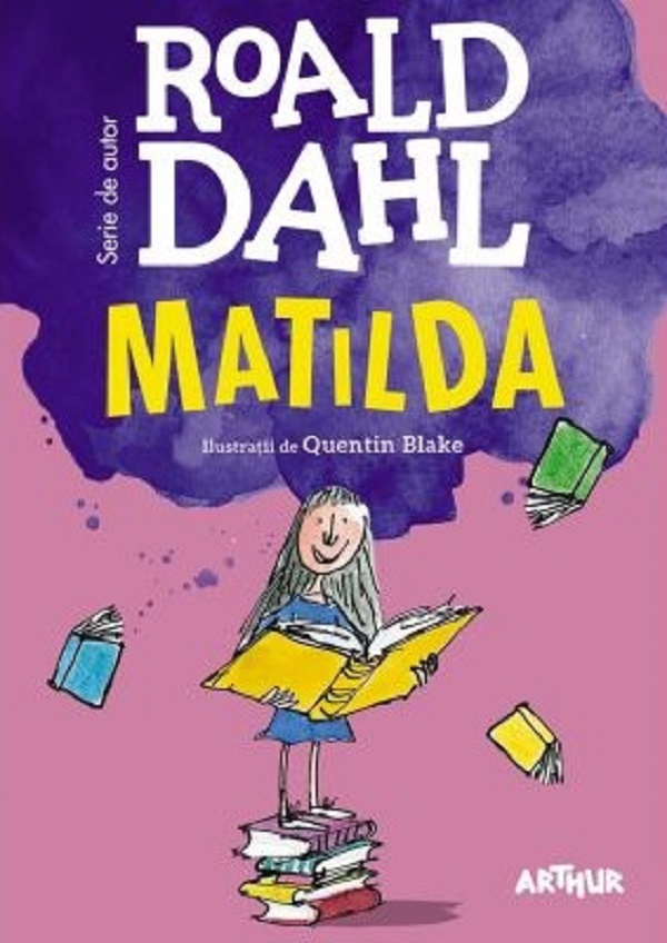 Matilda, Roald Dahl – copertă