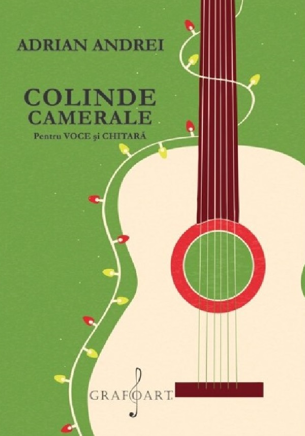 Colinde camerale pentru voce si chitara, – copertă