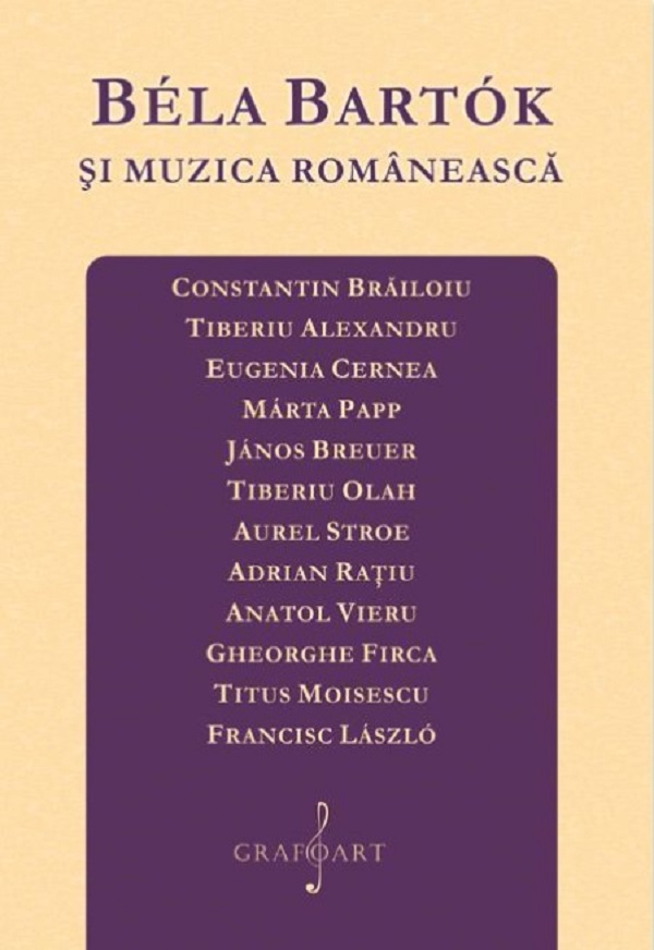 Bela Bartok si muzica romaneasca,  – copertă