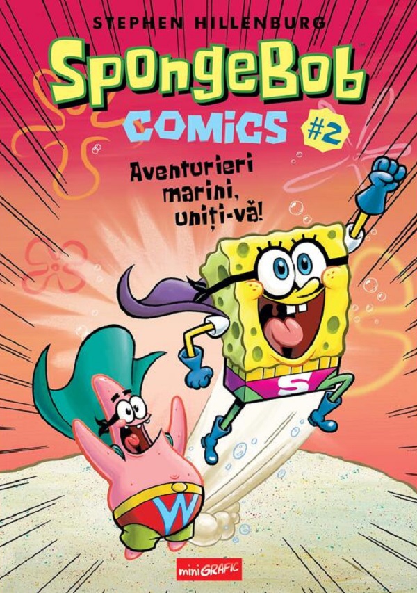 Cartea Spongebob comics Vol.2: Aventurieri marini, uniti-va!
