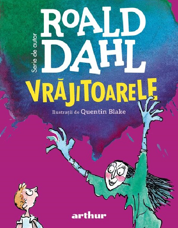 Vrajitoarele, Roald Dahl – copertă