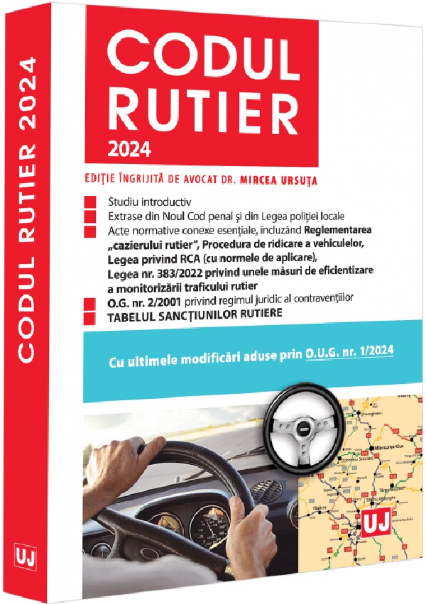 Cartea Codul rutier 2024 de Mircea Ursuta