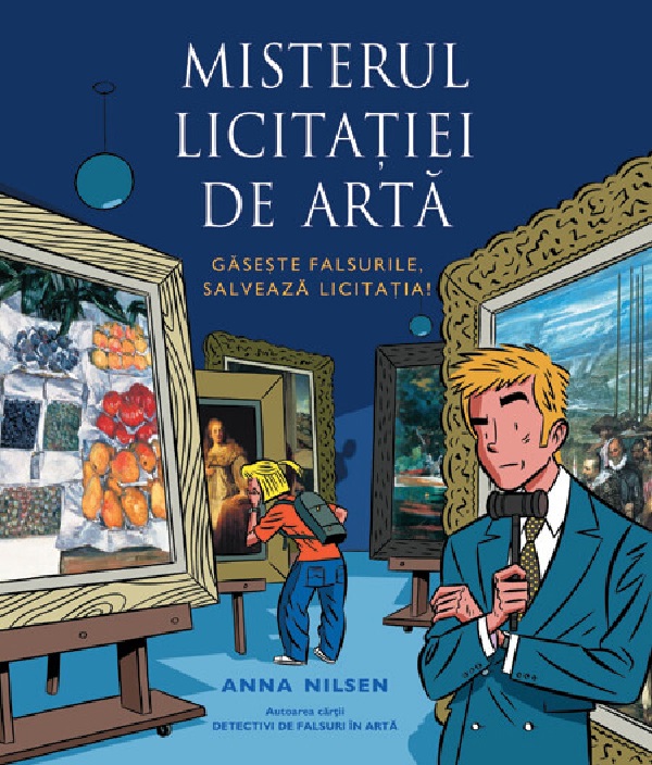 Cartea Misterul licitatiei de arta de Anna Nilsen