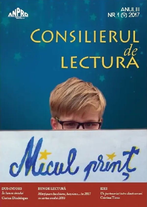 Consilierul de lectura Nr.1  2017,  – copertă