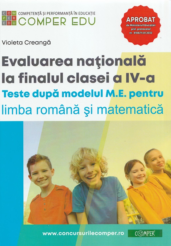 Cartea Evaluarea nationala la finalul clasei a IV-a de Violeta Creanga