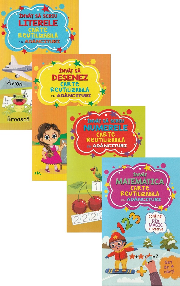 Set 4 carti. Adancituri,  – copertă