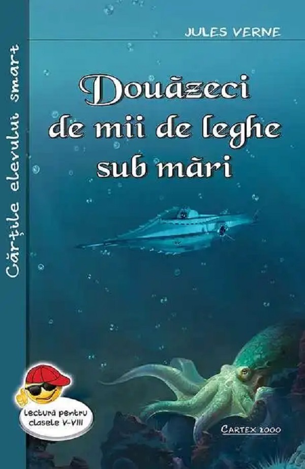 Cartea Douazeci de mii de leghe sub mari de Jules Verne