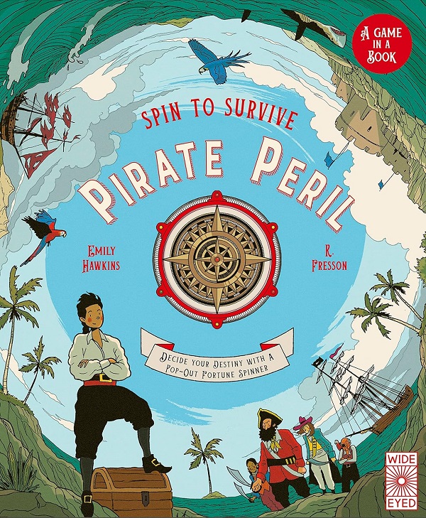 Spin to Survive: Pirate Peril, Emily Hawkins – copertă