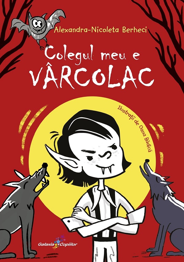 Colegul meu e varcolac, Alexandra-nicoleta Berheci, Oana Badica – copertă