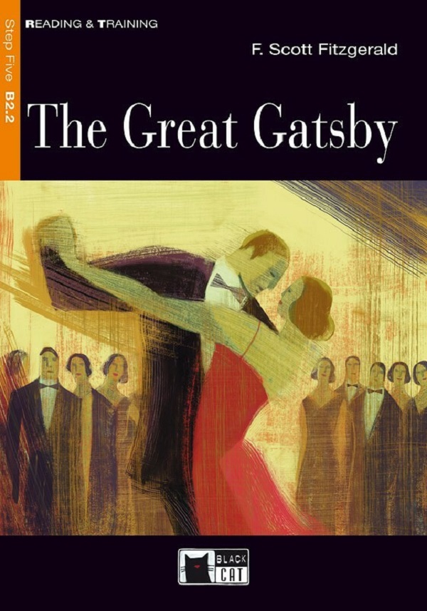 The Great Gatsby -	, F. Scott Fitzgerald – copertă
