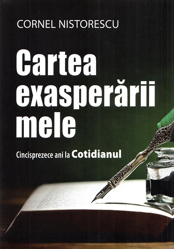 Cartea exasperarii mele, Cornel Nistorescu – copertă