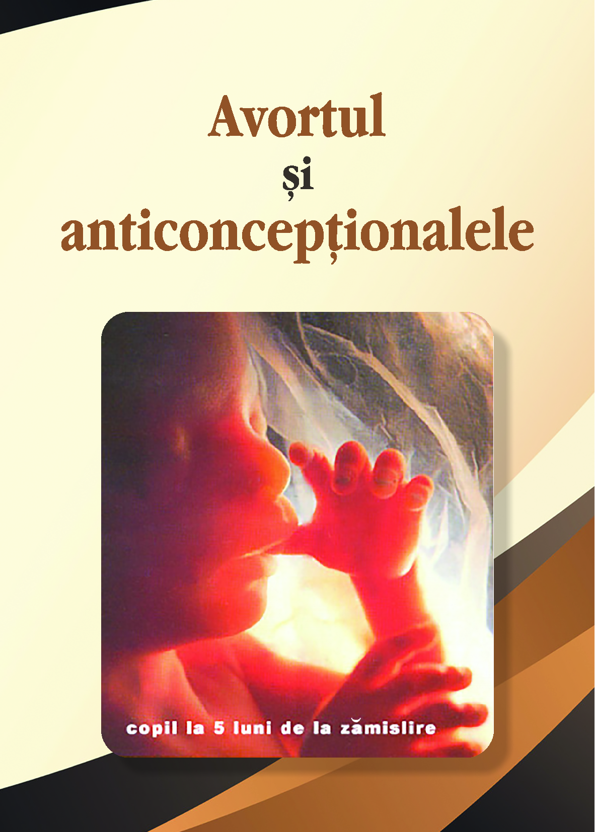 Avortul si anticonceptionalele,  – copertă