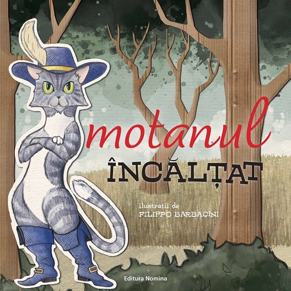 Motanul incaltat,  – copertă