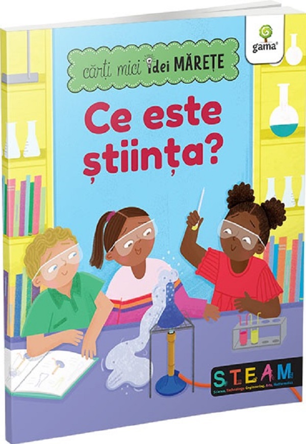 Ce este stiinta? Carti mici idei Marete,  – copertă