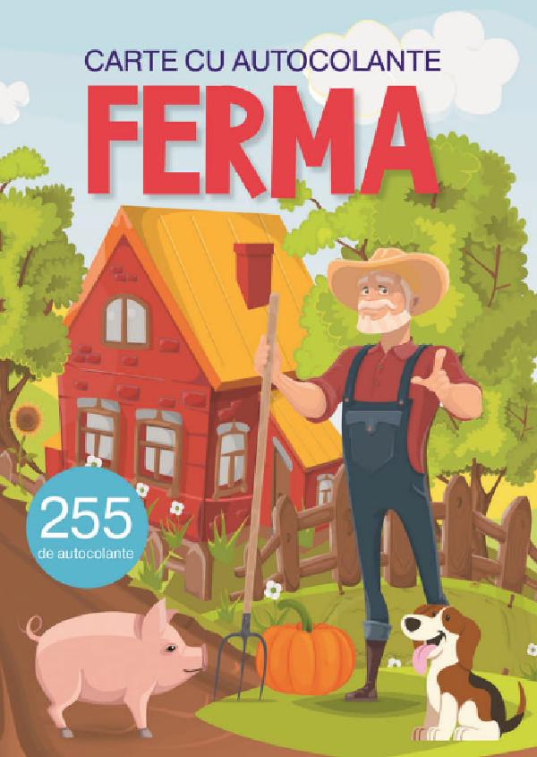 Ferma. Carte cu autocolante,  – copertă