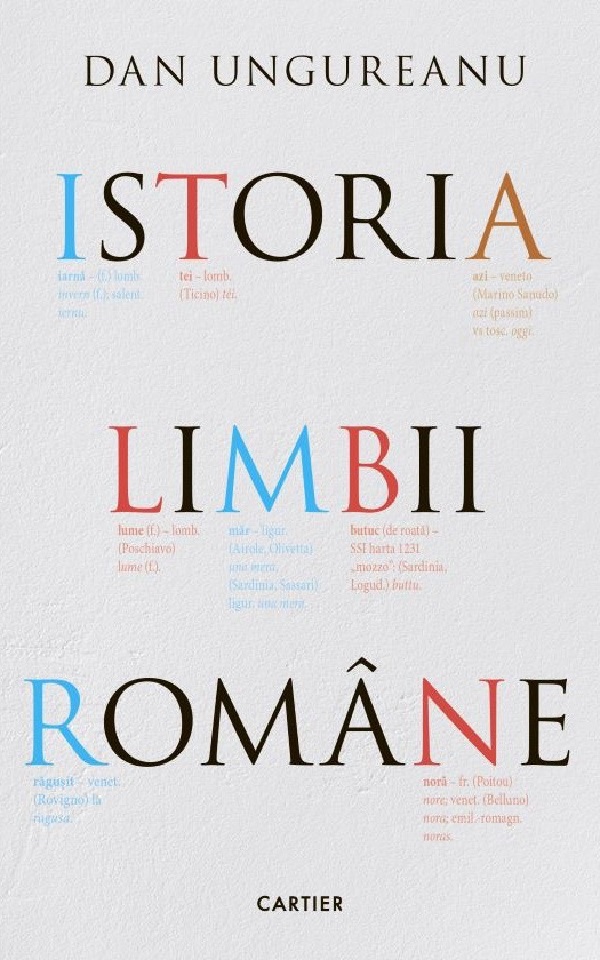Cartea Istoria limbii romane de Dan Ungureanu