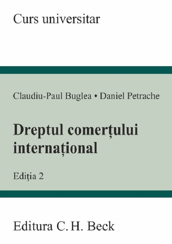 dreptul comertului international ed.2,  – copertă