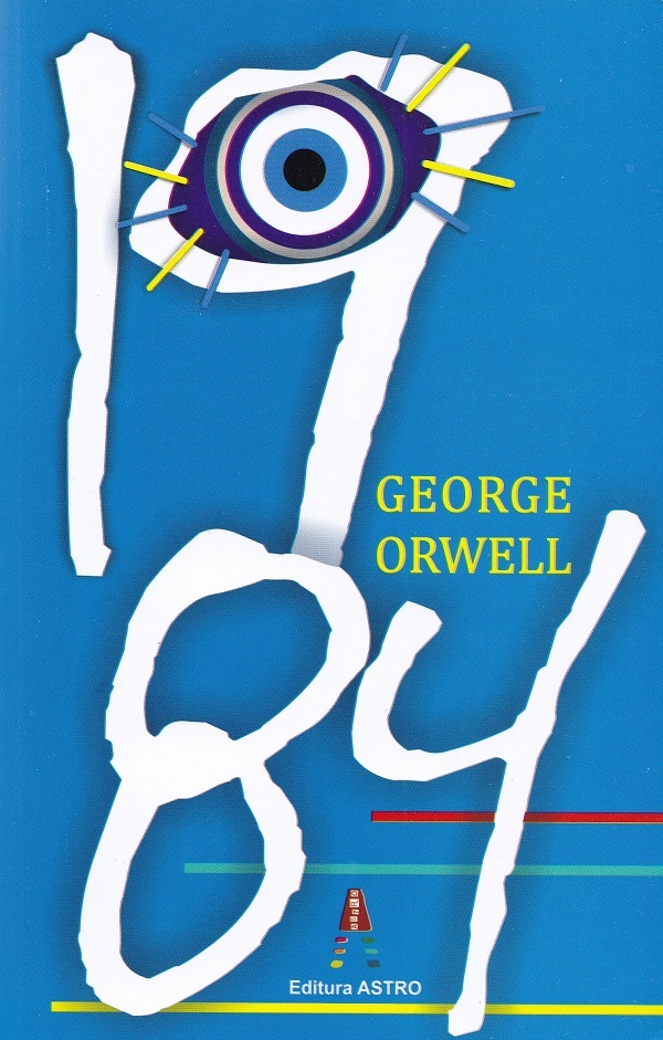 1984, George Orwell – copertă
