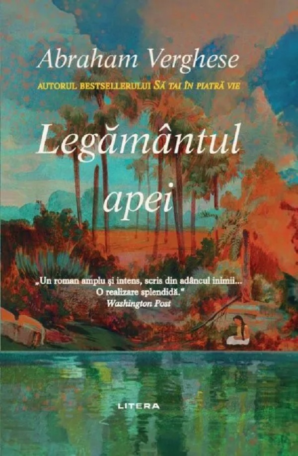 Legamantul apei, Abraham Verghese – copertă