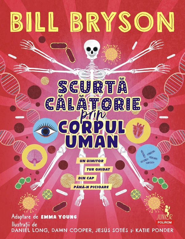 Scurta calatorie prin corpul uman, Bill Bryson – copertă