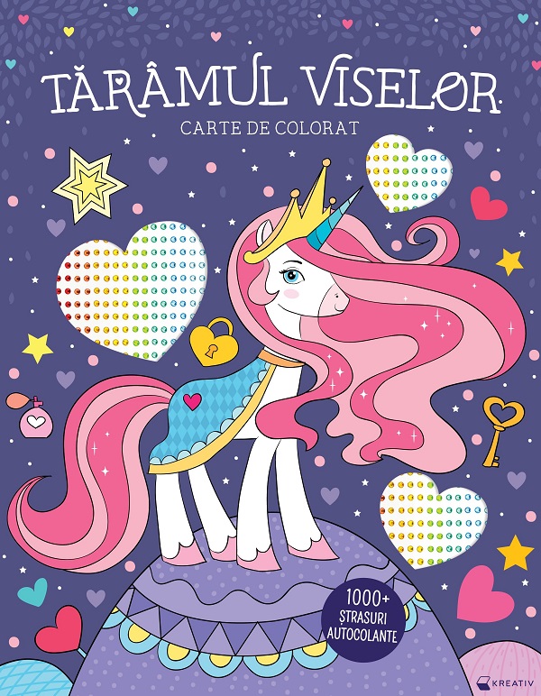 Cartea Taramul viselor. Carte de colorat – Editura KREATIV