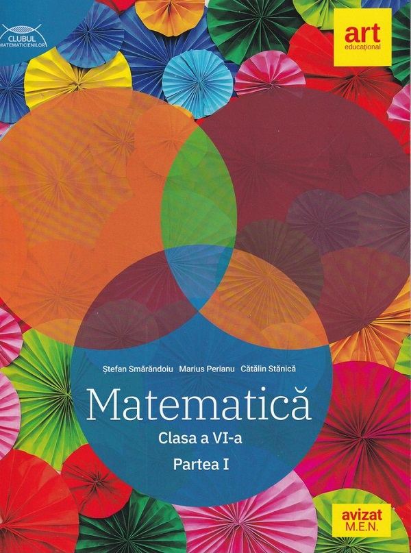 Matematica - Clasa 6 Partea 1 - Traseul albastru, Catalin Stanica, Marius Perianu, Stefan Smarandoiu – copertă