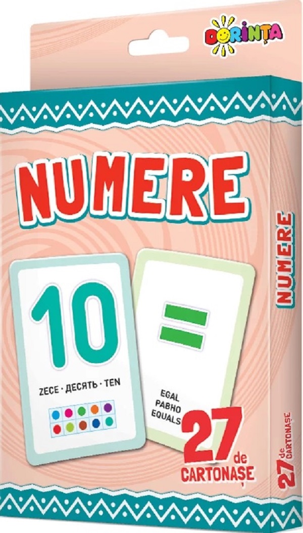 Numere. 27 de cartonase,  – copertă