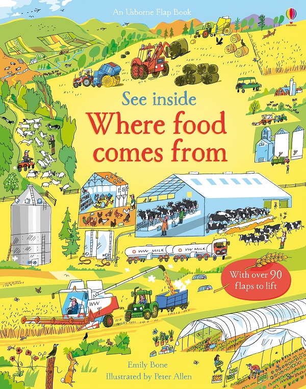 See inside: Where Food Comes From, Emily Bone – copertă