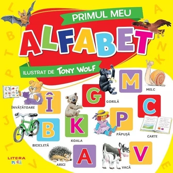 Primul meu alfabet, Tony Wolf – copertă