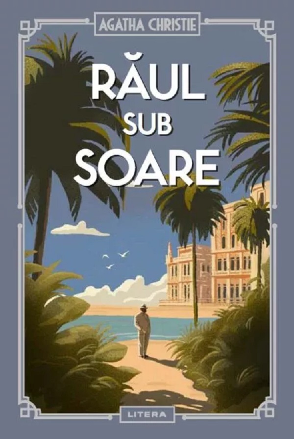 Raul sub soare, Agatha Christie – copertă