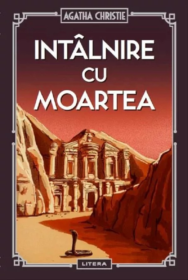 Intalnire cu moartea, Agatha Christie – copertă