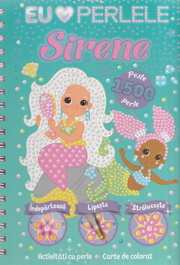 Sirene. Eu iubesc perlele,  – copertă