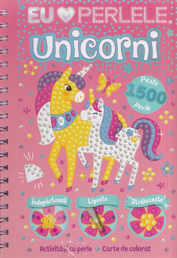 Unicorni. Eu iubesc perlele,  – copertă