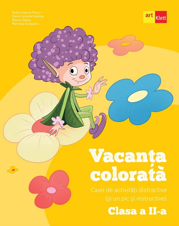 Cartea Vacanta colorata - Clasa 2 - Caiet de activitati distractive si un pic si instructive
