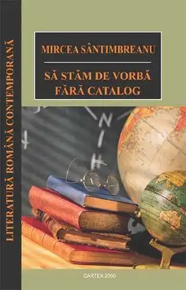 Sa stam de vorba fara catalog, Mircea Santimbreanu – copertă