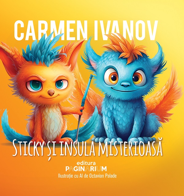 Sticky si insula misterioasa, Carmen Ivanov – copertă