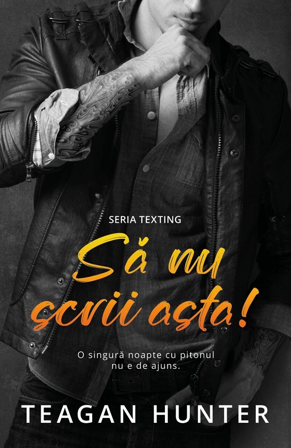 Sa nu scrii asta!, Teagan Hunter – copertă