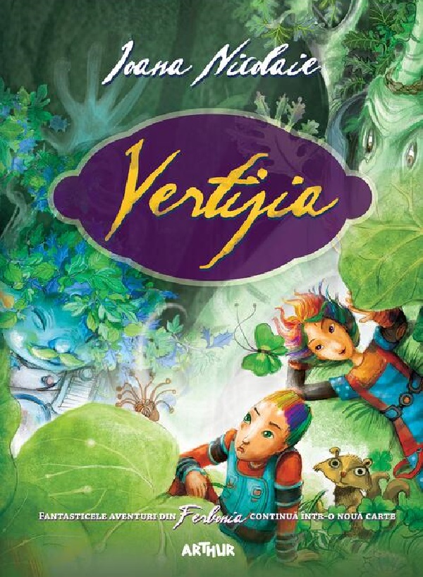 Vertijia, Ioana Nicolaie – copertă