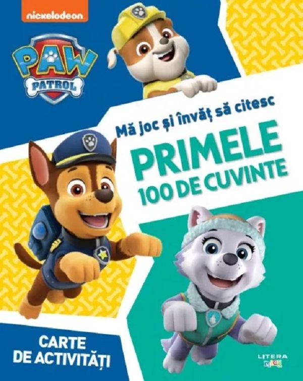 Patrula catelusilor. Primele 100 de cuvinte,  – copertă