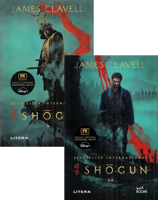Pachet 2 volume: Shogun, James Clavell – copertă