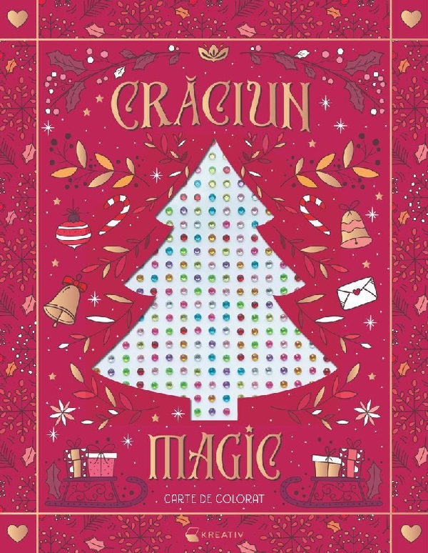 Craciun magic. Carte de colorat, – copertă