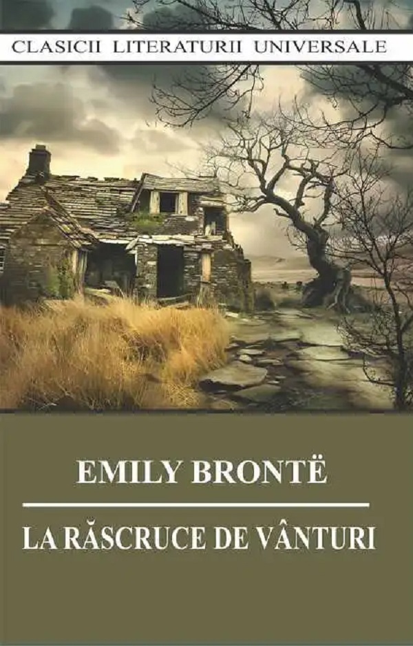 La rascruce de vanturi, Emily Bronte – copertă