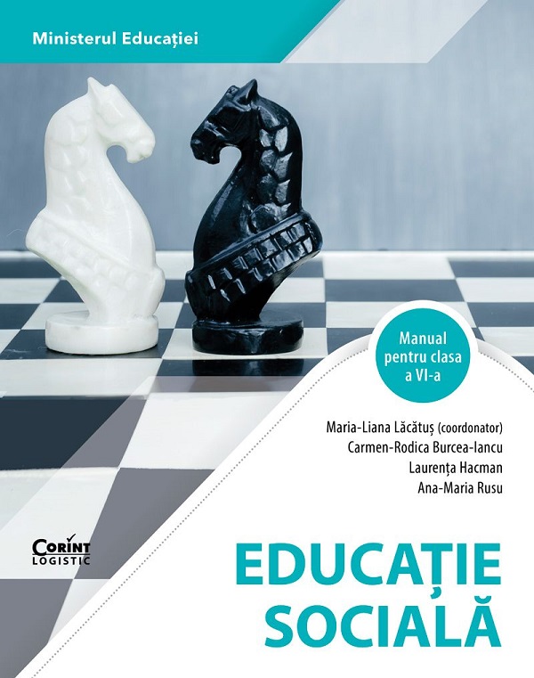 Educatie sociala - Clasa 6 - Manual, Maria-Liana Lacatus, Ana-Maria Rusu, Carmen-Rodica Burcea-Iancu, Laurenta Hacman – copertă