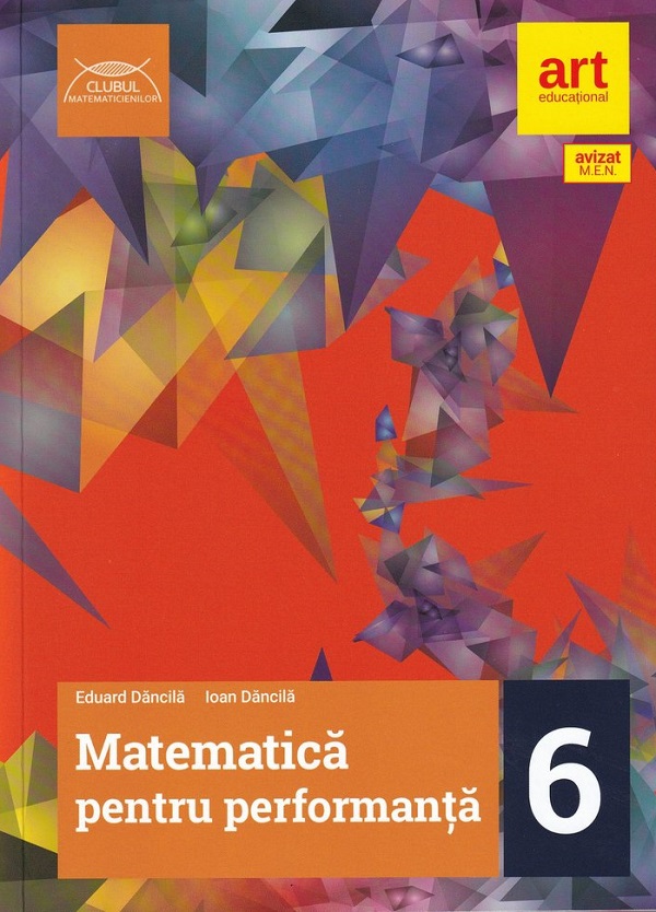 Matematica pentru performanta - Clasa 6 - Traseul rosu, Eduard Dancila, Ioan Dancila – copertă