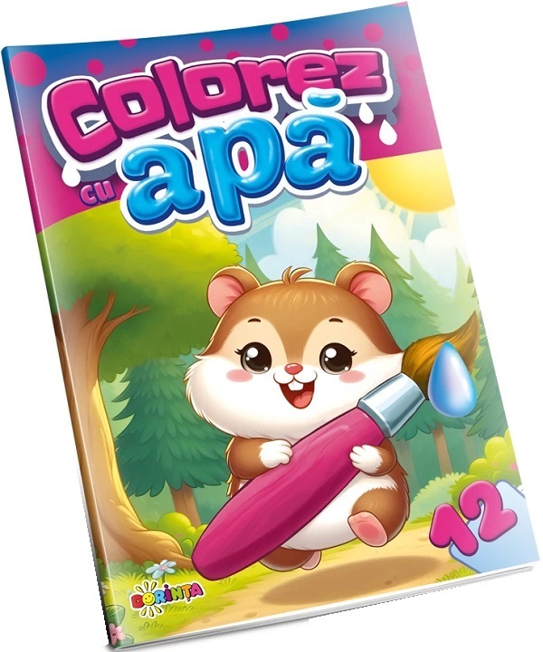 Colorez cu apa 12 : Hamster,  – copertă