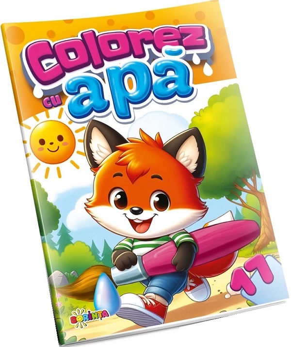 Colorez cu apa 17: Vulpita,  – copertă