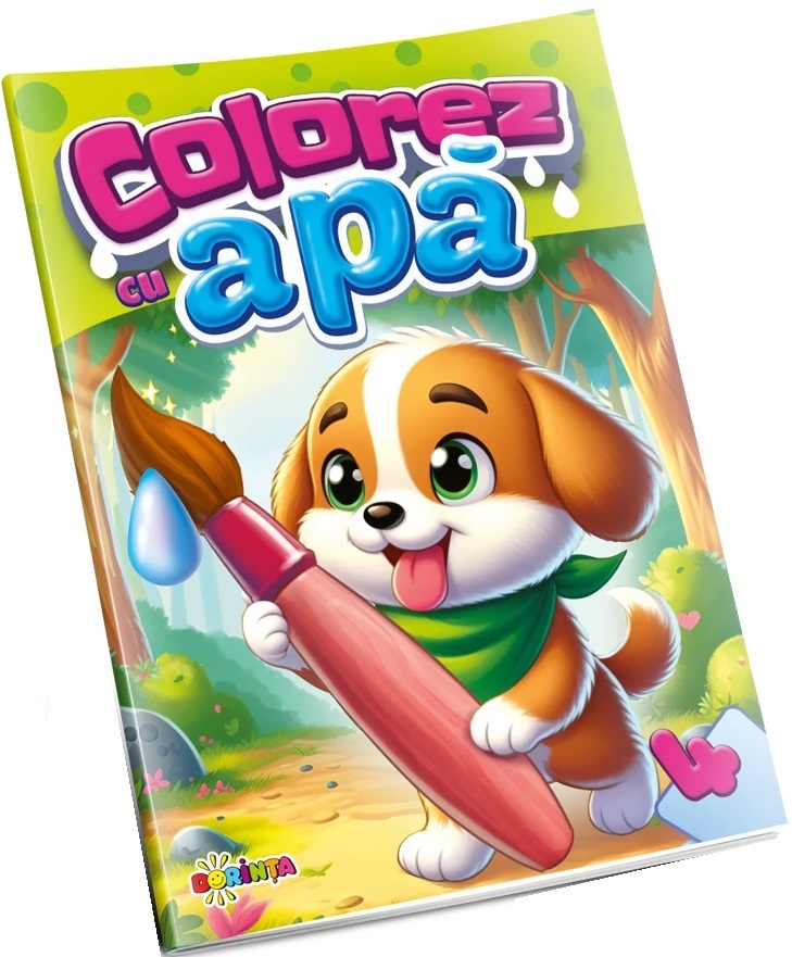 Colorez cu apa 4: Catel, – copertă