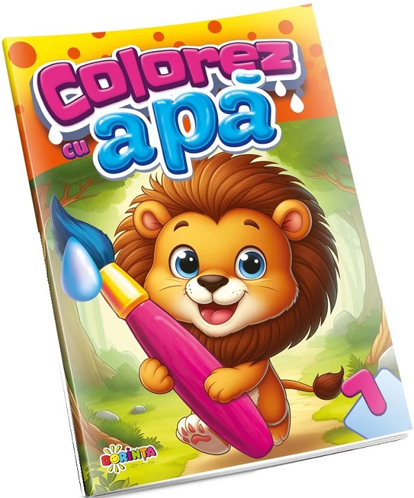 Colorez cu apa 7: Leu,  – copertă