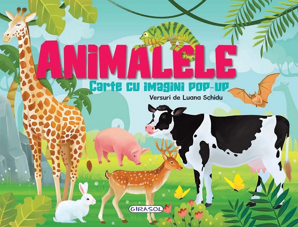 Animalele. Carte cu imagini pop-up,  – copertă